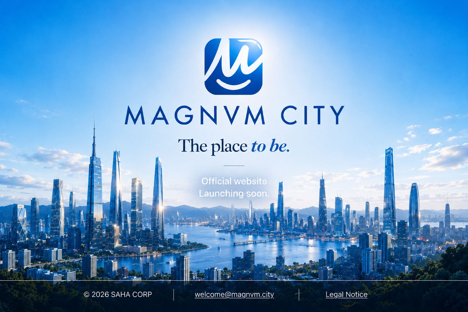 Magnvm City official website. Launching soon. Contact welcome@magnvm.city.